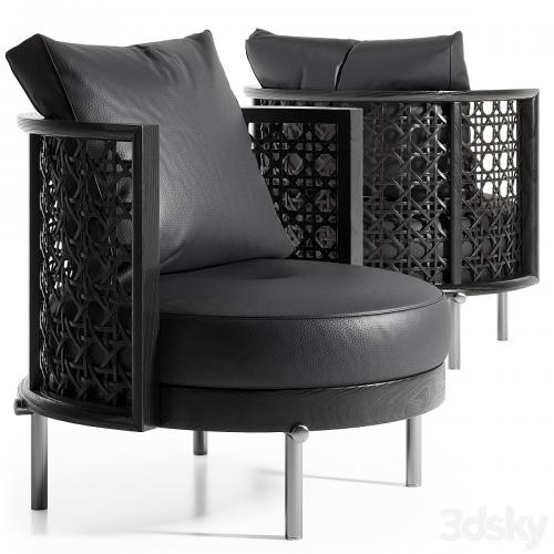 Minotti Torii Nest Armchair