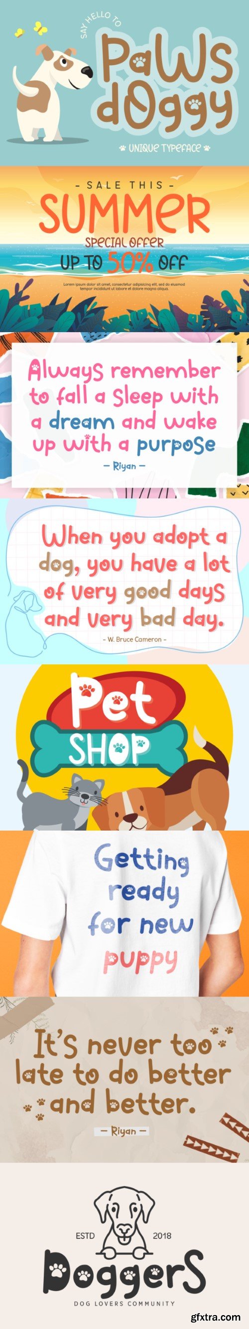 Paws Doggy Font