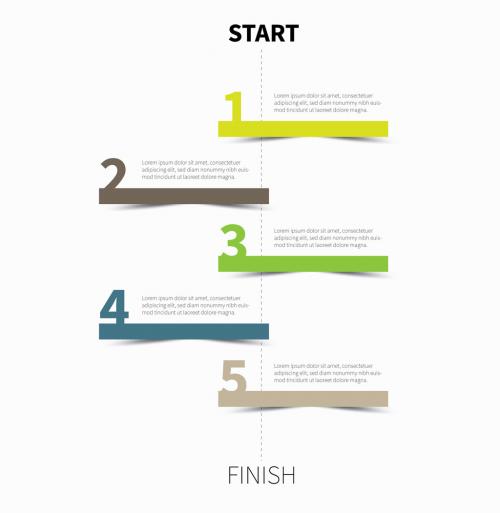 Vertical Timeline Infographic Layout 1 - 164107008