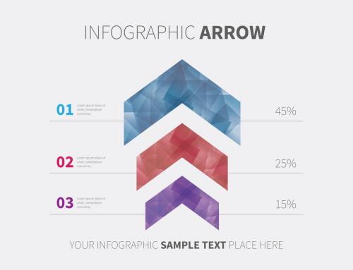 Upward Arrows Infographic Layout - 164216672