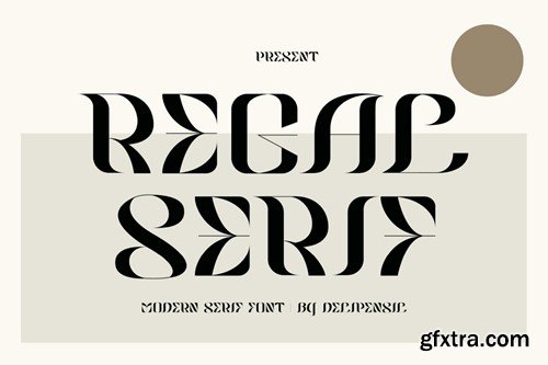 REGAL - Modern Serif Typeface VESNMPN