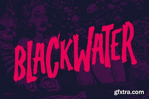 Splatterpunks - A Halloween Brush Font 6TXZJ9P