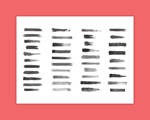 Watercolor Brush Strokes - 165088944