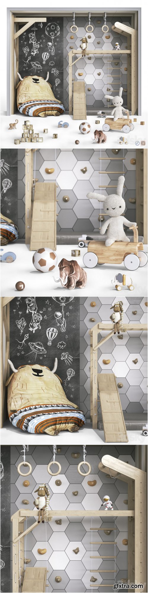 Toys , decor and furniture for nursery 131