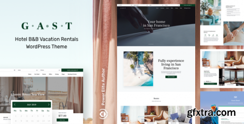 Themeforest - Gast - Hotel Booking WordPress Theme 24439748 v12.1 - Nulled