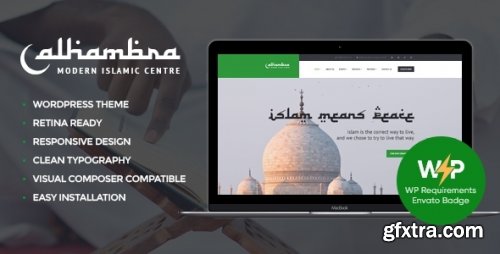 Themeforest - Alhambra | Mosque &amp; Islamic Centre Church WordPress Theme + RTL 20612257 v1.1.10 - Nulled