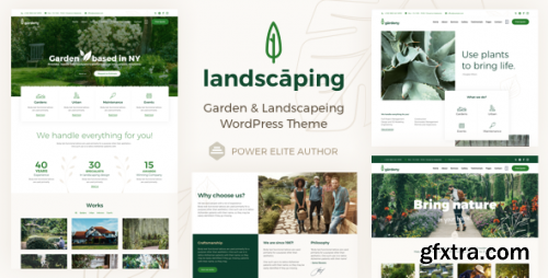 Themeforest - Landscaping - Garden Landscaper WordPress Theme 20942637 v15.1 - Nulled
