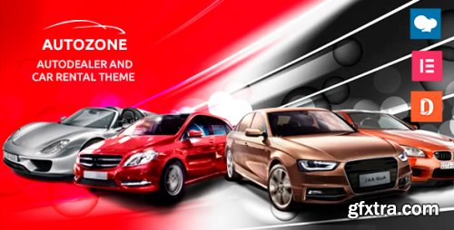 Themeforest - Autozone - Auto Dealer &amp; Car Rental Theme 15911085 v6.6.7 - Nulled