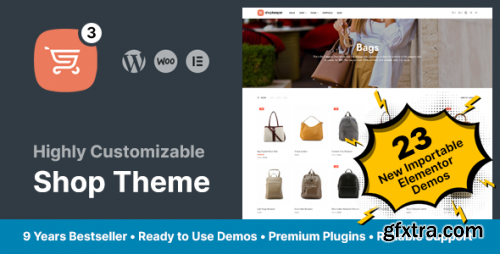 Themeforest - Shopkeeper • WooCommerce Multipurpose WP Shop Theme 9553045 v3.3 - Nulled