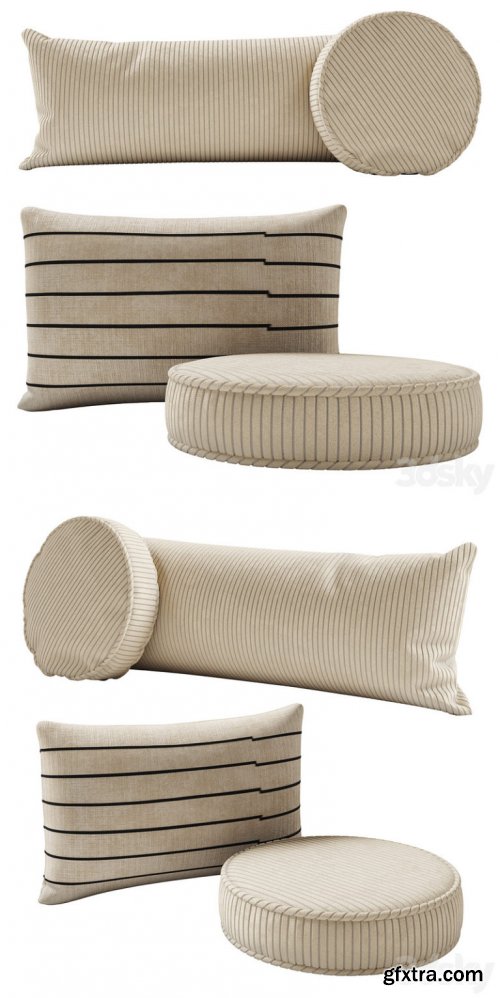 Crate and Barrel pillow set