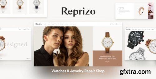Themeforest - Reprizo - Jewelry &amp; Watch Shop WordPress Theme 27898992 v1.0.8 - Nulled