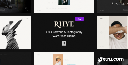 Themeforest - Rhye – AJAX Portfolio WordPress Theme 28453694 v3.4.2 - Nulled