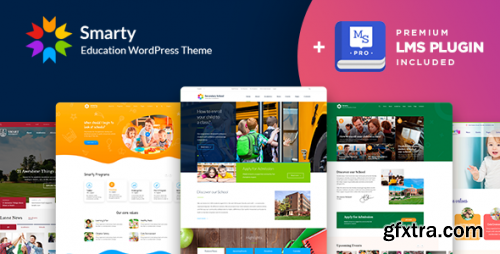 Themeforest - Smarty - School Kindergarten WordPress theme 15709416 v3.5.1 - Nulled