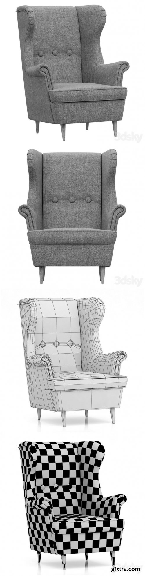 Ikea STRANDMON Children’s armchair