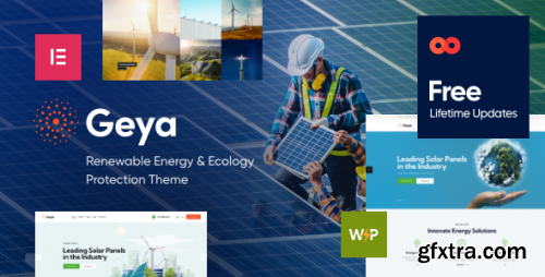 Themeforest - Geya - Renewable Energy &amp; Ecology Protection WordPress Theme 37327706 v1.6.0 - Nulled