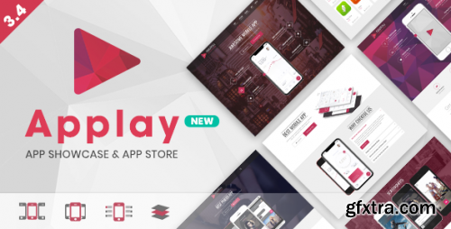 Themeforest - Applay - WordPress App Showcase &amp; App Store Theme 9381060 v3.7.1 - Nulled