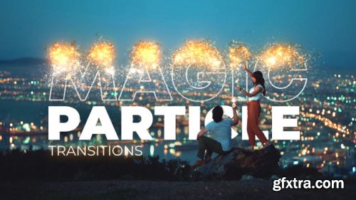 Magic Particle Transitions (DaVinci Resolve Macros)