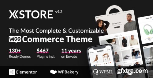 Themeforest - XStore | Multipurpose WooCommerce Theme 15780546 v9.2.0 - Nulled