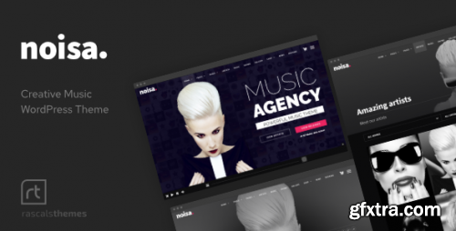 Themeforest - Noisa - Music Producers, Bands &amp; Events Theme for WordPress 15891045 v2.5.8 - Nulled