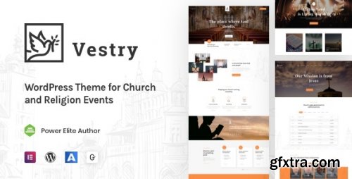 Themeforest - Vestry - Church 25777568 v1.1.5 - Nulled