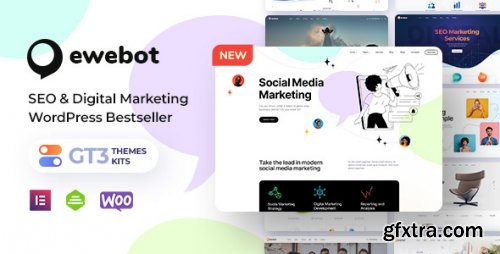 Themeforest - Ewebot - SEO Marketing Digital Agency 24776025 v3.0.3 - Nulled