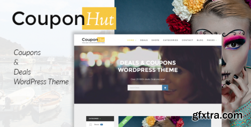 Themeforest - CouponHut - Coupons &amp; Deals WordPress Theme 12876388 v3.0.7 - Nulled