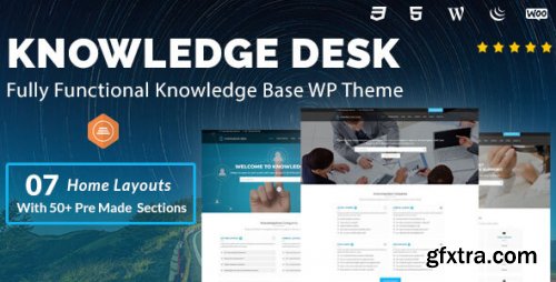 Themeforest - Knowledgedesk - Knowledge Base WordPress Theme 19481432 v1.3.8 - Nulled