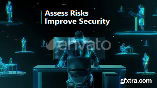 Videohive Cyber Security Opener 2 31540821