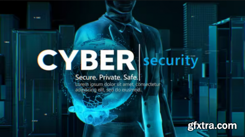 Videohive Cyber Security Opener 2 31540821