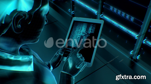 Videohive Cyber Security Opener 2 31540821