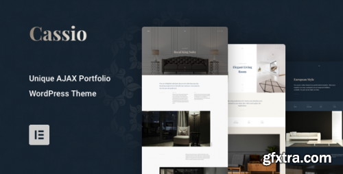 Themeforest - Cassio – AJAX Portfolio WordPress Theme 24757750 v3.2.2 - Nulled