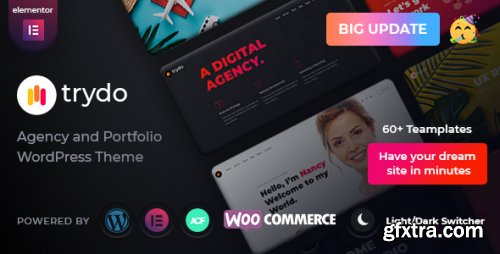 Themeforest - Trydo - Agency &amp; Portfolio Theme 28449333 v1.5.0 - Nulled