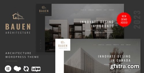 Themeforest - BAUEN - Architecture &amp; Interior  Elementor WordPress Theme 34326026 v8.9.9 - Nulled