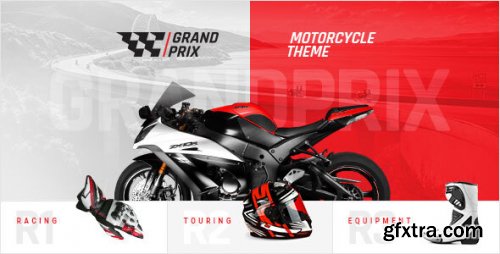 Themeforest - GrandPrix - Motorcycle WordPress Theme 24930846 v1.5 - Nulled
