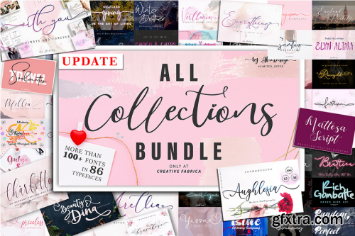 All Collections - Font Bundle