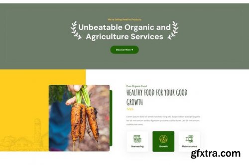 Themeforest - Agrion - Agriculture Farm &amp; Farmers Template Kit 48838896 v1.0.0 - Nulled