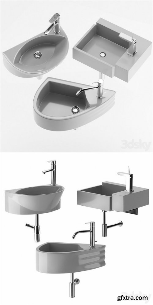 Washbasin set 10