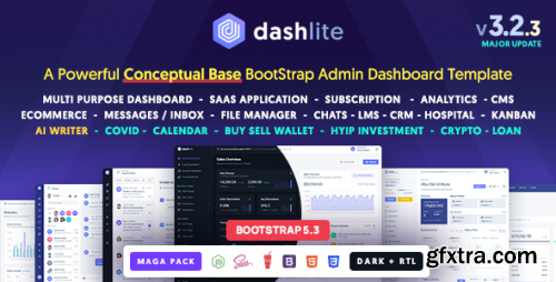 Themeforest - DashLite - Bootstrap Responsive Admin Dashboard Template 25780042 v3.2.3 - Nulled