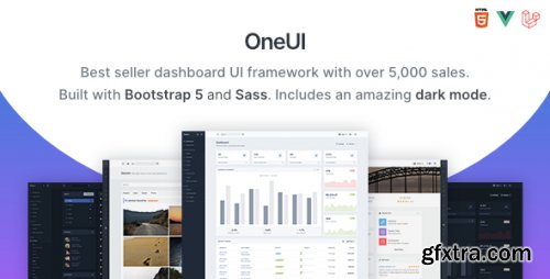 Themeforest - OneUI - Bootstrap 5 Admin Dashboard Template, Vue Edition &amp; Laravel 10 Starter Kit 11820082 v5.7 - Nulled