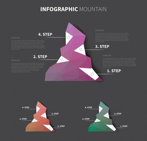 Mountain Infographic Layout - 167004686