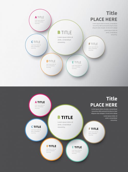 Six Circles Infographic Layout - 167014639