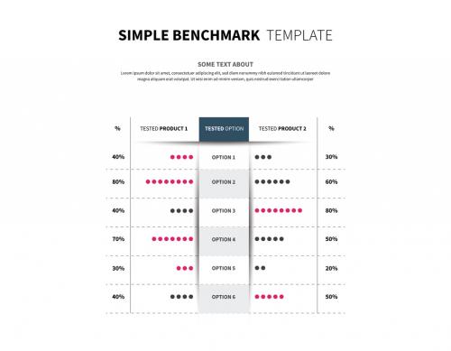 Infographic Benchmark Table Layout - 167014764