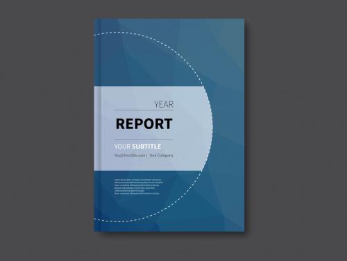 Abstract Book/Report Cover Layout 12 - 167398022