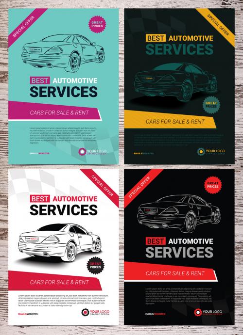 Automotive Services Flyer Layouts 9 - 169854294