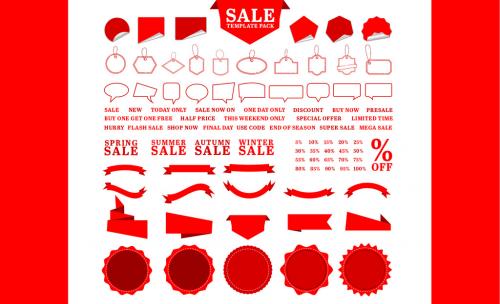 Sale Tag and Badge Icon Set 1 - 170769430