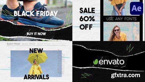 Videohive Black Friday Slides for After Effects 48974949