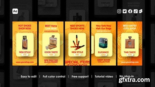 Videohive Online Shopping Instagram Stories 48991100