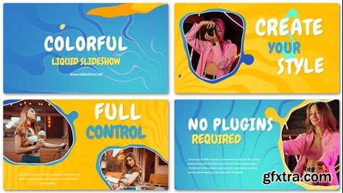 Videohive Colorful Liquid Slideshow 48970701