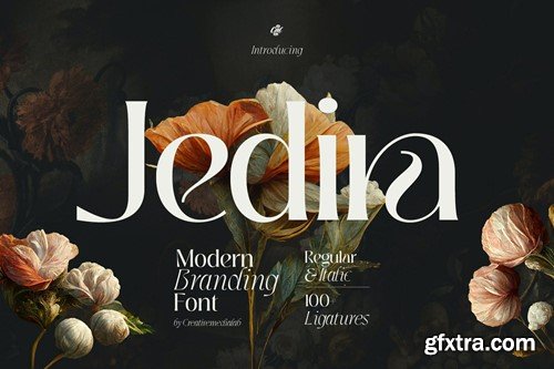 Jedira - Modern Branding Logo font 6XBL354
