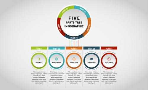 Circle Chain Infographic 11 - 174050446